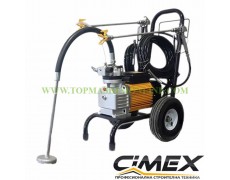 Машина за безвъздушно боядисване с мембранна помпа Cimex AIRLESS X990 3000 W, 250 bar thumbnail image