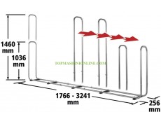 Стойка за съхранение на дърва Wolfcraft 5125000 1720-2340 мм thumbnail image