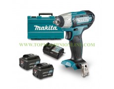 Акумулаторен ударен гайковерт Makita TW140DSME с 2 батерии 10.8 V, 4 Ah Li-ion, 3/8” зарядно устройство и куфар thumbnail image