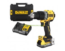 Безчетков акумулаторен винтоверт DeWALT DCD800E1T с 1 батерия 18 V, 1.7 Ah Li-Ion, 90 Nm в куфар thumbnail image