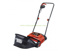 Електрическо градинско гребло Black&Decker GD300 600 W, 30 см, с кош 30 л thumbnail image