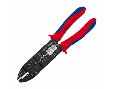 Клещи кербовъчни за изолирани кабелни обувки Knipex 97 22 240 240 мм, ф 0.75- 6.00 кв.мм, AWG 18-10 thumbnail image