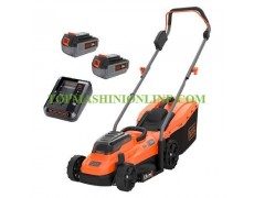 Акумулаторна колесна косачка за трева с кош 35 л Black & Decker BCMW33184L2 36 V с 2 батерии 18 V, 4 Ah и зарядно устройство. thumbnail image