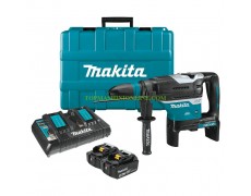 Акумулаторен перфоратор SDS-max Makita DHR400PT2U 8 J с 2 батерии 5 Ah, 18+18 V в куфар thumbnail image