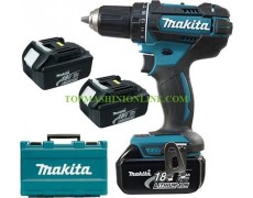 Акумулаторен винтоверт Makita DDF482RFE3 18 V, 3 Ah, 62 Nm с 3 батерии, зарядно и куфар thumbnail image