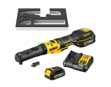 Акумулаторна тресчотка Dewalt DCF510E2G 18 V, 1.7 Ah, Li-ion, 3/8" и 1/2", 102 Nm, 2 батерии и зарядно thumbnail image