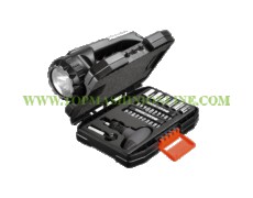 SOS комплект накрайници, битове и фенер Black & Decker A7141 35 части thumbnail image