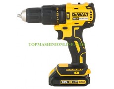 Безчетков акумулаторен ударен винтоверт DeWALT DCD778S2T 18 V, 1.5 Ah, Li-Ion, 65 Nm, 2 Батерии, Куфар T-STAK thumbnail image