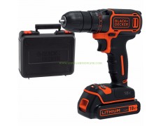 Акумулаторен винтоверт Black and Decker BDCDC18K 18 V, 1.5 Ah с куфар thumbnail image