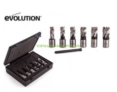 Комплект фрези за магнитна бормашина с диаметър 12-22 мм Evolution EVO42 CUTTERKIT 6 части thumbnail image