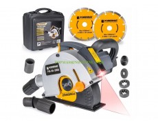 Фреза за канали с лазер Powermat PM-BE-3000 с мощност 3000 W, диск 150 мм в куфар thumbnail image