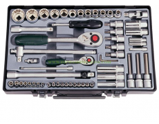 Гедоре комплект FORCE 4611-5 1/2, 1/4, 4-32мм, 60 части, шестостен thumbnail image