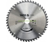 Циркулярен диск за дърво Yato YT-60484 Ø 250 мм x Ø 30 мм, 48 зъба, TCT thumbnail image