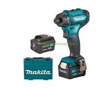 Акумулаторен винтоверт Makita DF033DSME 12 V, 4.0 Ah, Li-­ion, 1/4”, 30 Nm thumbnail image