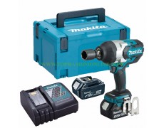 Ударен акумулаторен гайковерт Makita DTW1001RTJ 18 V, 5 Ah, 3/8”, 1050 Nm thumbnail image