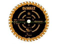 Циркулярен диск за дърво DeWALT DT10303 Ø 184 мм x Ø 16 мм, 40 зъба thumbnail image