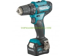 Двускоростен акумулаторен винтоверт Makita DF333DSME 12 V, 4.0 Ah, Li-ion, 10 мм, 30 Nm в куфар с 2 батерии и зарядно устройство thumbnail image