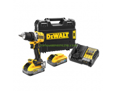 Акумулаторен винтоверт с безчетков двигател Dewalt DCD800H2T 18 V, 5 Ah, Li-Ion, 90 Nm, LED с 2 батерии и зарядно устройство thumbnail image