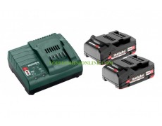 Комплект батерия и зарядно Metabo 18V SC 30 , 2 x 2.0 Ah, Li-Power thumbnail image