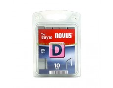 Скоби за такери Novus Тип D 53F 11.3х1.25х10 мм, 600 бр., 042-0376 thumbnail image