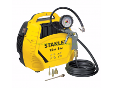 Безмаслен компресор Stanley 8215190 1.5 НР, 1.1 kW + Аксесоари thumbnail image