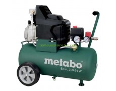 Бутален компресор Metabo Basic 250-24 W 1.5 kW, 200 л/мин, 8 bar, 601533000 thumbnail image