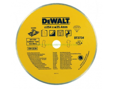 Диамантен диск за мокро рязане DeWALT DT3734 254x25.4x1.6 мм, 8 мм thumbnail image