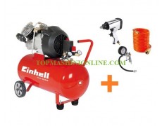 Маслен компресор Einhell TE-AC 400/50/8 KIT 2.2 kW, 50 л., 8 bar, 400 л/мин, 4010252 thumbnail image