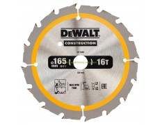 Циркулярен диск за дърво DeWALT DT1948 165 х 20 х 1.5 мм, 16 зъба thumbnail image