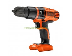 Двускоростен акумулаторен ударен винтоверт Black & Decker BDCH188N 18 V Li-ion, 38 Nm, 1-10 мм thumbnail image