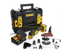 Акумулаторен мултифункционален инструмент с безчетков мотор DeWALT DCS356P2 18 V, 5.0 Ah, Li-Ion, 0-20000 мин-¹ thumbnail image