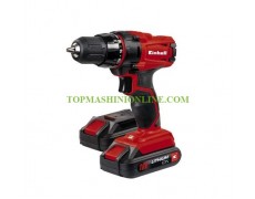 Акумулаторен винтоверт Einhell TC-CD 18-2 Li 18 V, (2x1.3 Ah), Li-Ion, 38 Nm, в куфар с 2 батерий и зарядно устройство thumbnail image