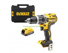 Безчетков акумулаторен ударен винтоверт DeWALT DCD796E1T 18 V, 1.7 Ah Li-Ion, 70 Nm, в куфар thumbnail image