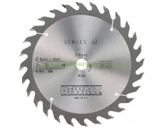 Циркулярен диск за дърво 184 мм, 16 мм, 28 Z DeWALT DT4031 thumbnail image