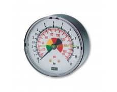 Радиален манометър с диаметър 63 мм , 0 - 12 bar GAV - Italia Manometer D 63 rad 1/2" thumbnail image