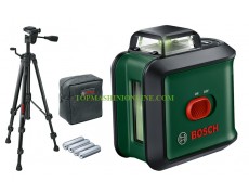 Линеен лазерен нивелир с 2 зелени лъча с обхват 24 м Bosch UniversalLevel 360 със статив, томчост 0.4 мм/м 603 663 E03 thumbnail image