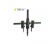 Комплект високоскоростни регулируеми резци за гипсокартон Troy 27401 Ø 30-120 мм thumbnail image