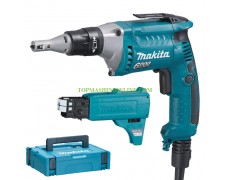 Електрически винтоверт Makita FS6300JX2 570 W, 11 Nm с пълнител за винтове на лента и куфар thumbnail image