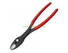 Водопроводни клещи с бутон за регулиране 4-22 мм Knipex TwinGrip 82 01 200, 5/32"-7/8" thumbnail image