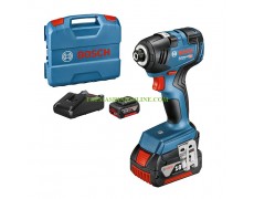 Акумулаторен ударен гайковерт 1/4" Bosch GDR 18V-200 Professional с 2 батерии 18 V, 4 Ah, 200 Nm в куфар 06019J2107 thumbnail image