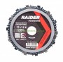 Диск с верига за рязане на дърво за ъглошлайф Ø 125 мм Raider 140131