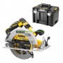 Безчетков акумулаторен ръчен циркуляр DeWALT DCS573NT 18 V, Ø 190 мм в куфар, /без батерия и зарядно/