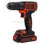 Акумулаторен винтоверт Black and Decker BDCDC18 18 V, 1.5 Ah, 30 Nm