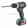 Безчетков акумулаторен винтоверт Metabo POWERMAXX BS 12 BL 12 V, 2x2.0 Ah, Li-Ion, 45 Nm, 601038500