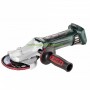 Акумулаторен ъглошлайф с плоска глава Metabo WF 18 LTX 125 Quick, 18 V(без батерия), Ø 125 мм, 8000 мин-¹