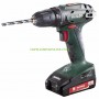 Акумулаторен винтоверт Metabo BS 18 с 2 батерии 2.0 Ah, 18 V, Li-ion, 48 Nm в куфар, 602207560