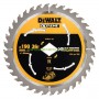 Метален HM циркулярен диск за рязане на дърво DeWALT DT40271 Extreme Runtime с диаметър Ø 190 х 1.55 мм, z 36