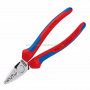 Клещи кербовъчни за кабелни накрайници Knipex AWG 23- 5, 97 71 180 180 мм, ф 0.25-16.00 кв.мм