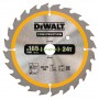 Циркулярен диск за дърво DeWALT DT1949 165 х 20 х 1.5 мм, 24 зъба