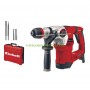 Комплект електрически перфоратор SDS-plus с 4 функции Einhell TE-RH 32 4F Kit 1250 W, 5 J в куфар с шило, длето и 3 бр. свредла, 4257944